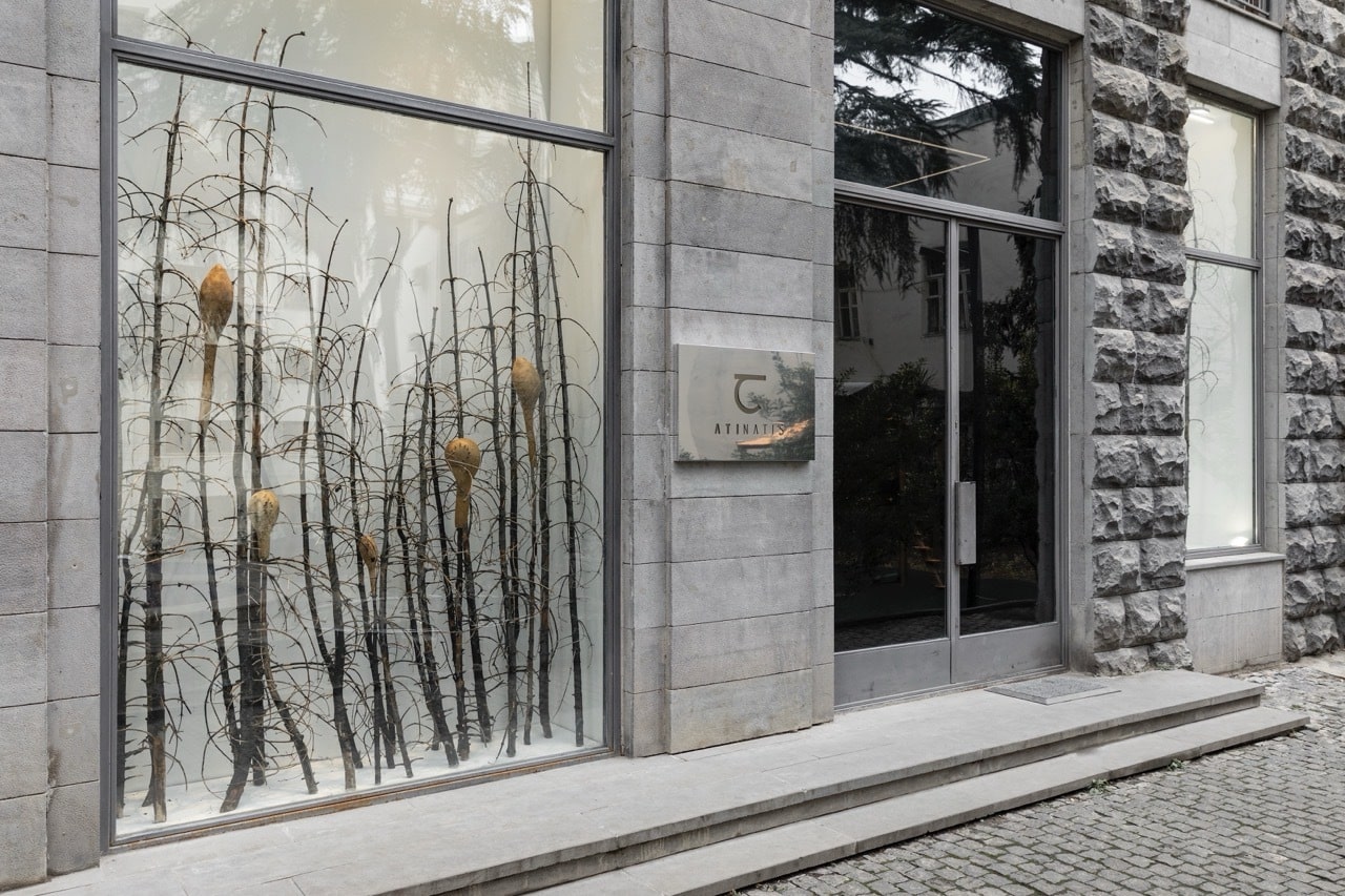 Vajiko Chachkhiani’s installation specially made for ATINATI’S Cultural Center 