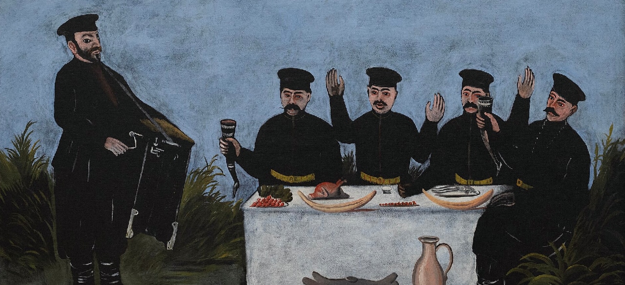 THE ICONOGRAPHY OF PIROSMANASHVILI'S PAINTINGS AND ITS TIES WITH GEORGIAN ARTISTIC TRADITIONS